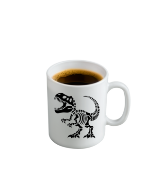 Coffegeddon minta fehér pólón