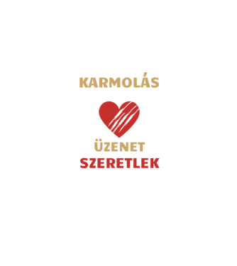 Karmolás minta homokszín pólón