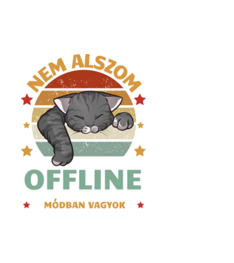 Offline minta fehér pólón