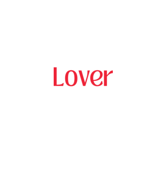 Lover minta fekete pólón