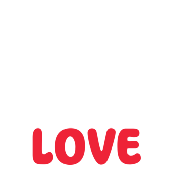 True Love minta fekete pólón
