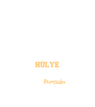 Nem vagyok hülye minta fekete pólón