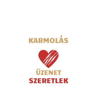 Karmolás minta fekete pólón