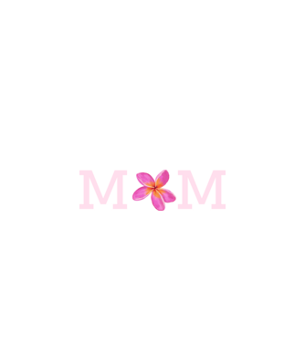 Mom minta fekete pólón