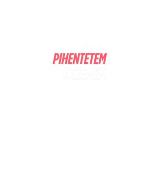 Nem alszom minta fekete pólón