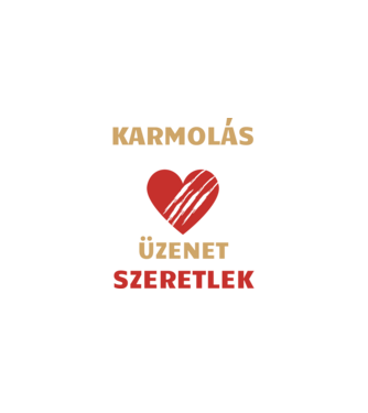 Karmolás minta fekete pólón