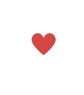 Love minta fekete pólón