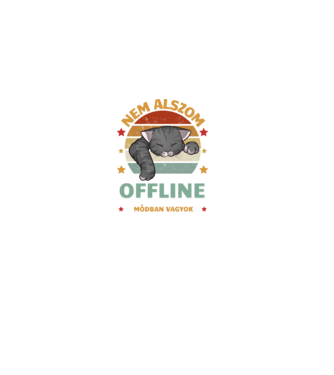 Offline minta fekete pólón