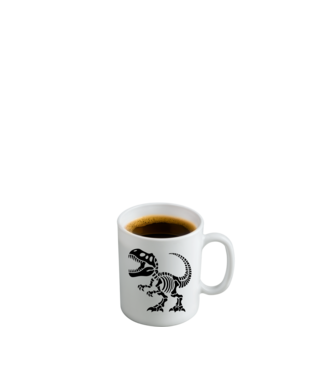 Coffegeddon minta fehér pólón