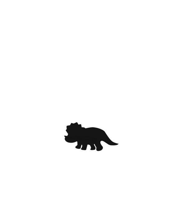 KÁVÉ és dinó minta fehér pólón