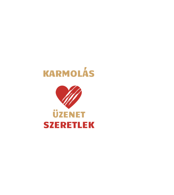 Karmolás minta fekete pólón