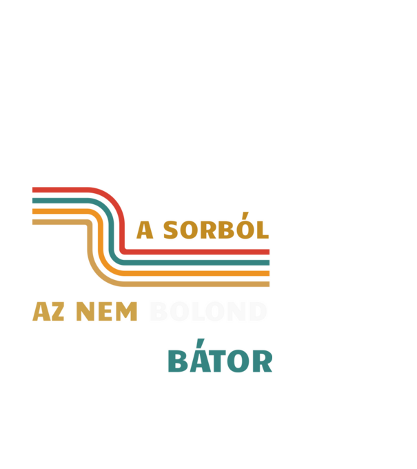Aki kilóg a sorból minta fekete pólón