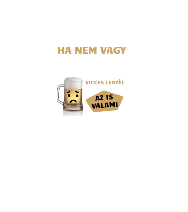 Vicces minta fekete pólón