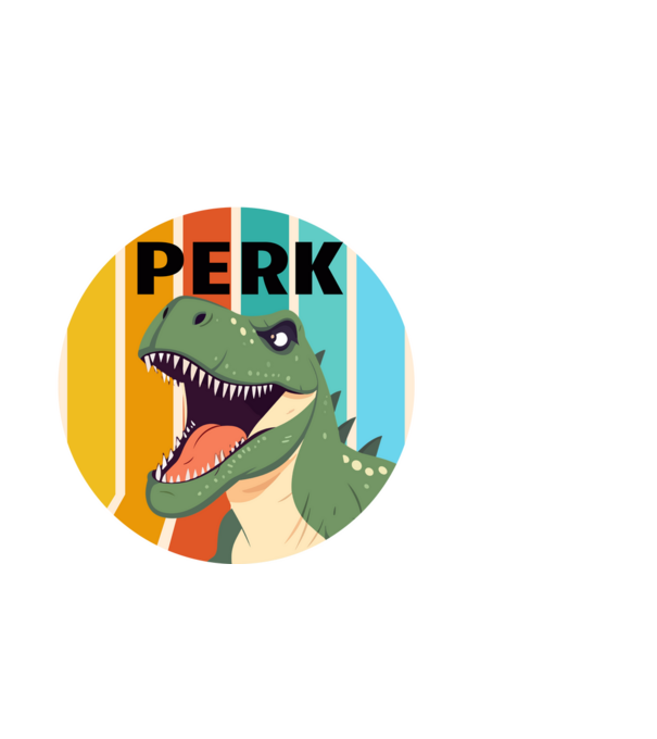 JURASSIC minta fehér pólón