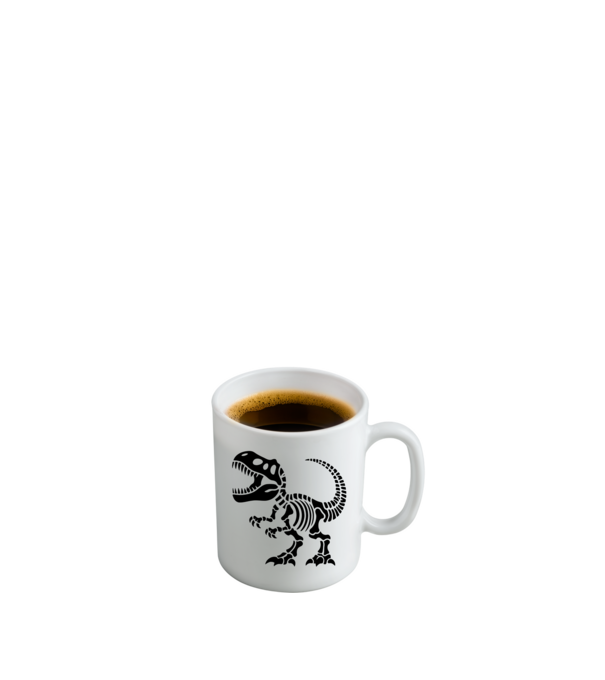 Coffegeddon minta fehér pólón