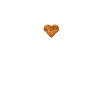 I love rántott hús minta fekete pólón