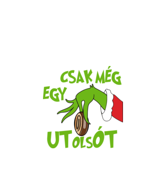 Csak még egy utolsót minta fehér pólón
