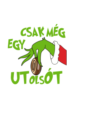 Csak még egy utolsót minta fehér pólón