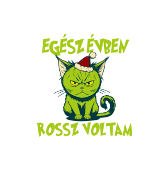 Egész évben rossz voltam minta homokszín pólón