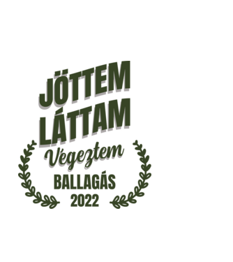 Jöttem láttam végeztem ballagás minta világoskék pólón