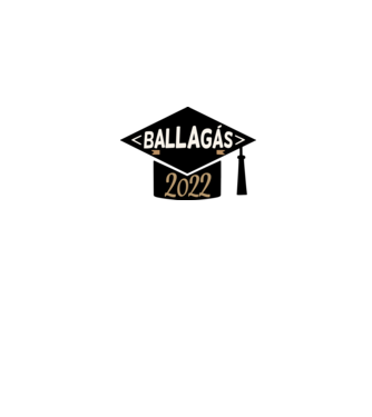 Ballagás 2022 minta fehér pólón
