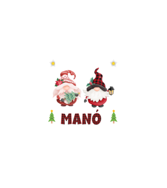 Anya manó minta fekete pólón