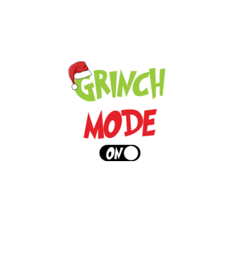 Grinch mode on minta világos rózsaszín pólón