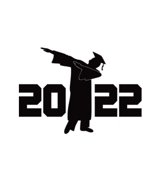 2022 Ballagás minta fehér pólón