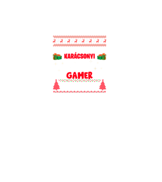Ez a karácsonyi gamer pólóm minta türkiz pólón