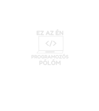 Ez az én programozós pólóm minta farmerkék pólón