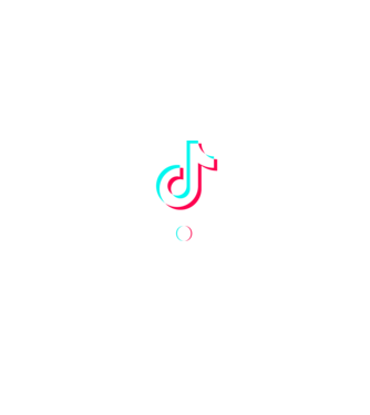TikTokker minta fekete pólón