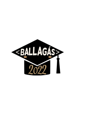 Ballagás 2022 minta világoskék pólón