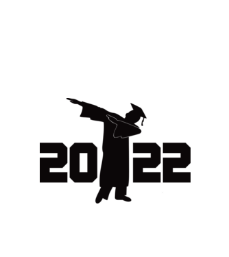 2022 Ballagás minta fehér pólón