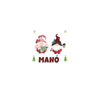 Anya manó minta fekete pólón