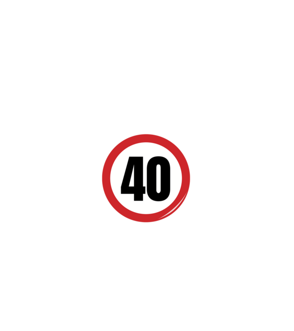 Stop! Ő itt egy 40 éves minta fehér pólón