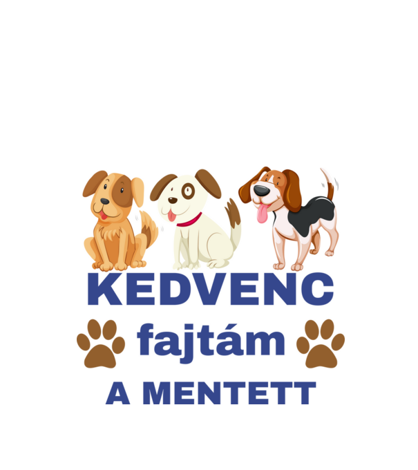 Kedvenc fajtám a mentett minta fehér pólón