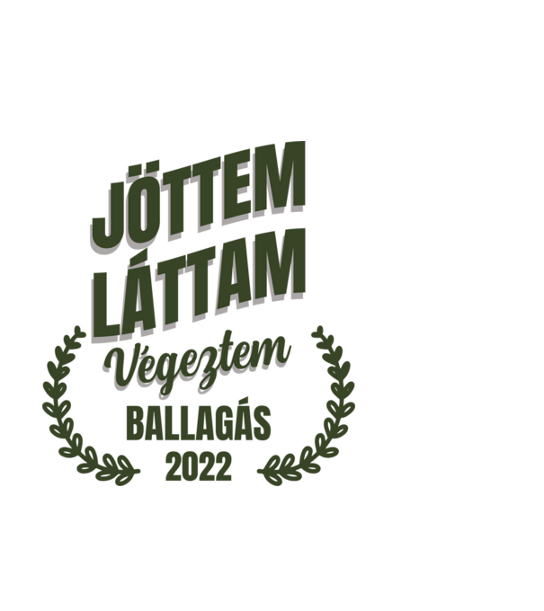 Jöttem láttam végeztem ballagás minta világoskék pólón