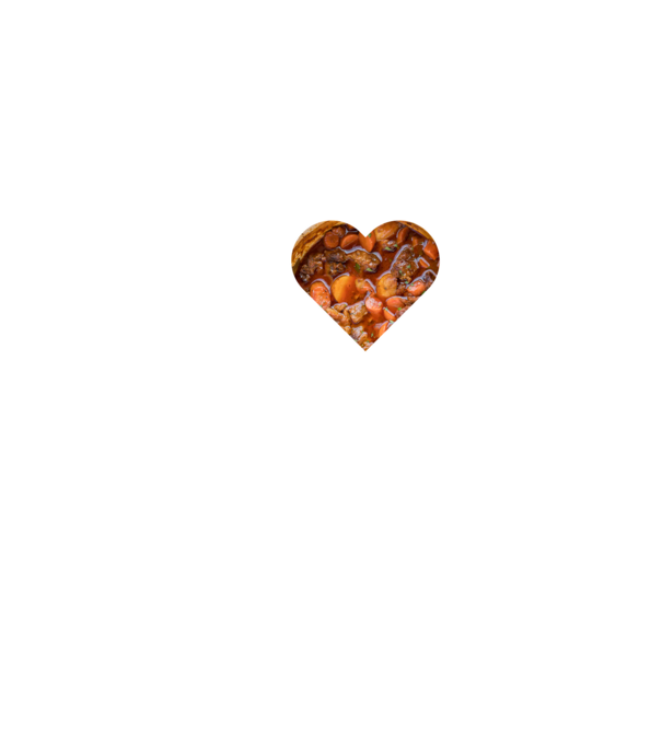 I love pörkölt minta fekete pólón