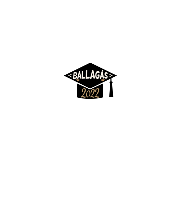 Ballagás 2022 minta világos rózsaszín pólón