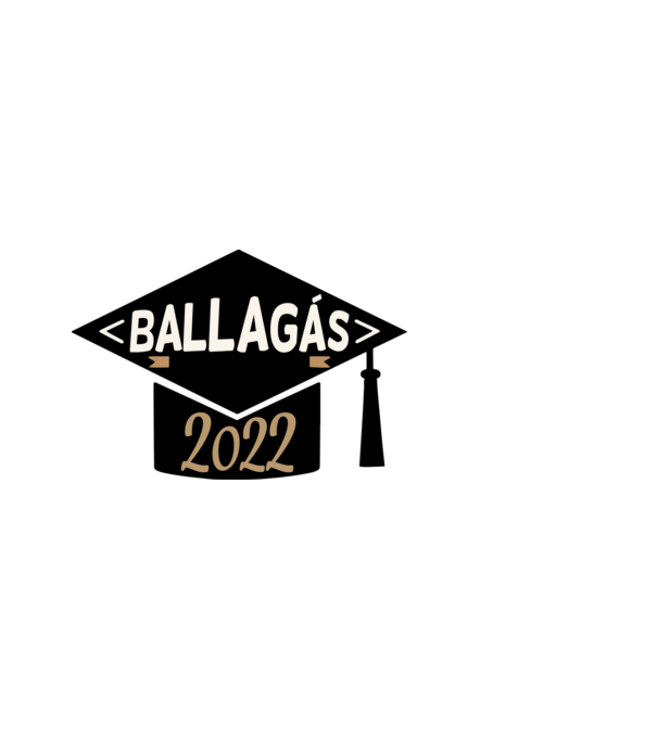 Ballagás 2022 minta világoskék pólón