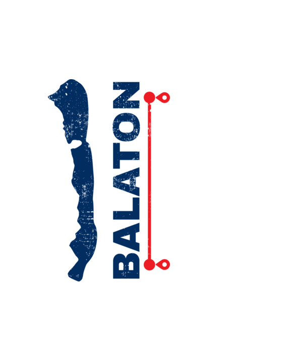 Balaton minta fehér pólón