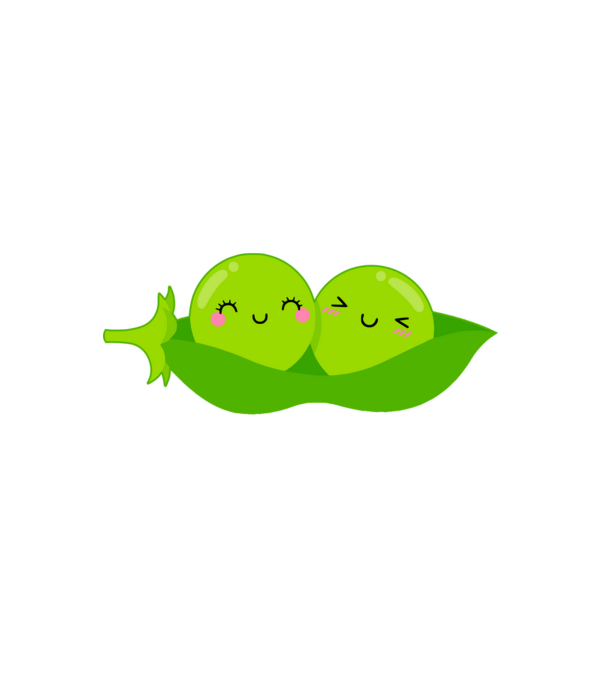 Mint a borsó meg a héja minta fehér pólón