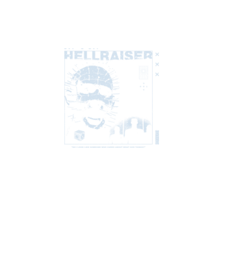 hellraiser minta fekete pólón