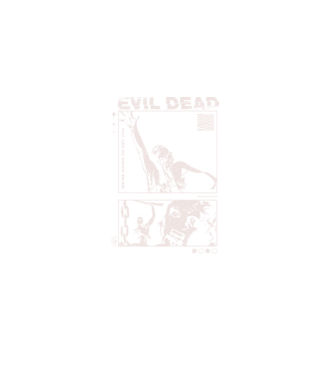 evil dead minta fekete pólón