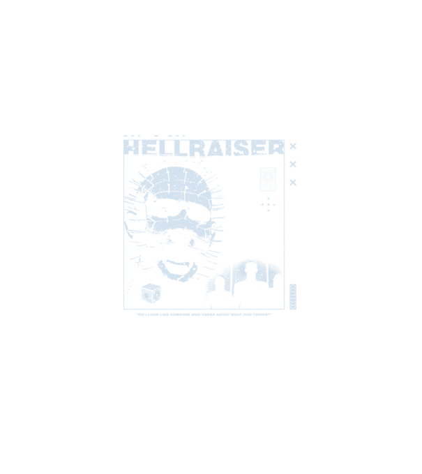 hellraiser minta fekete pólón