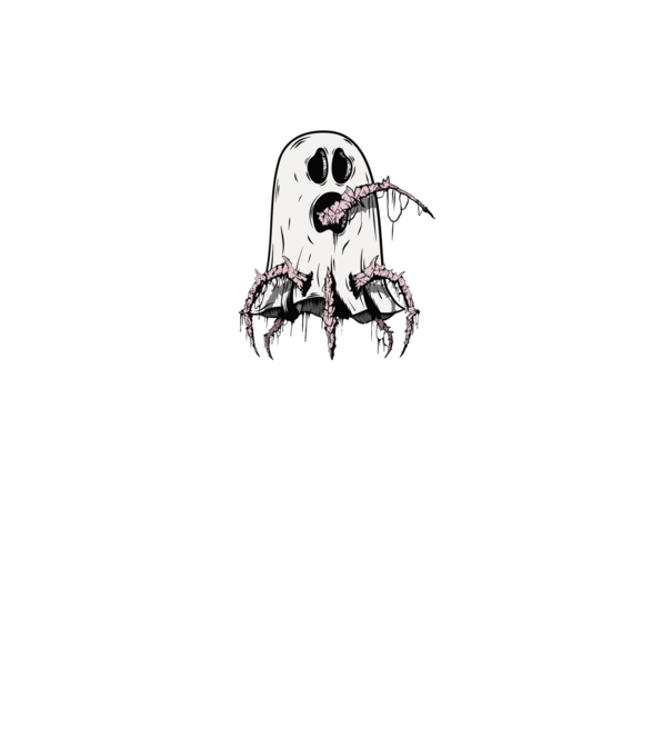 mutated ghost minta fekete pólón