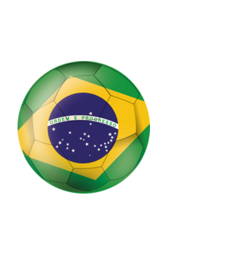 Brazil labda  minta fehér pólón