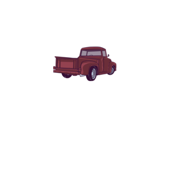Ford F-100 pickup minta fehér pólón