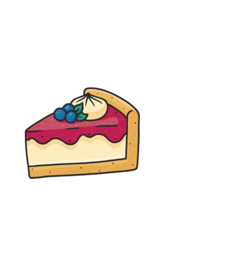 Sajttorta minta fehér pólón