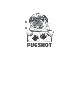 Pugshot minta sárga pólón